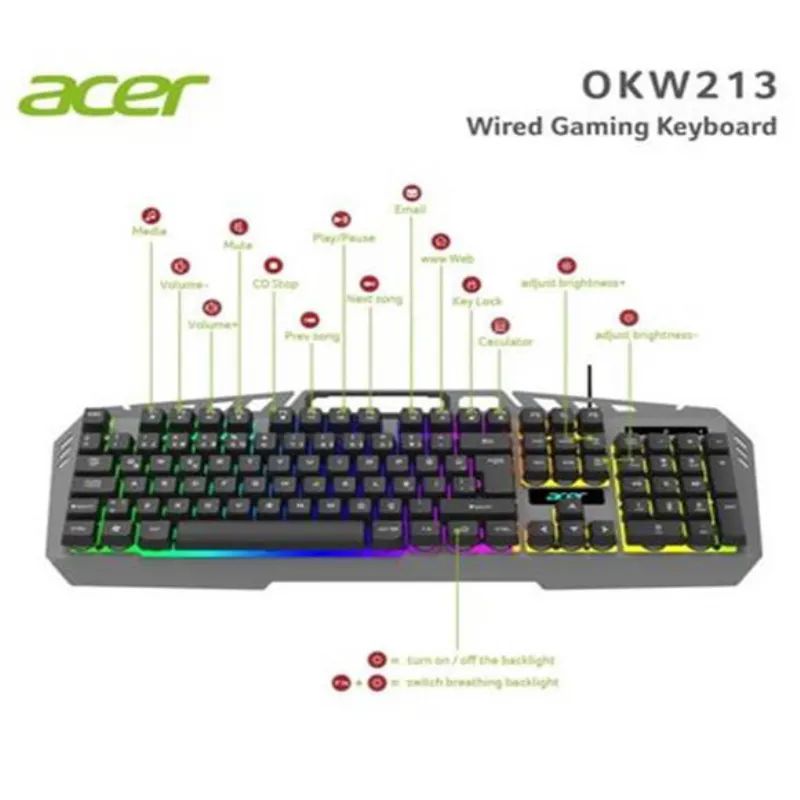 Acer-OKW213-Gri-Rgb-Rainbow-Backlit-Gaming-Keyboard-Rainbow