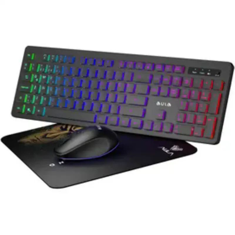 Aula-AC208-Rainbow-2.4-GHz-Kablosuz-Sarjli-Turkce-Q-Klavye-Mouse-ve-Mousepad-Seti