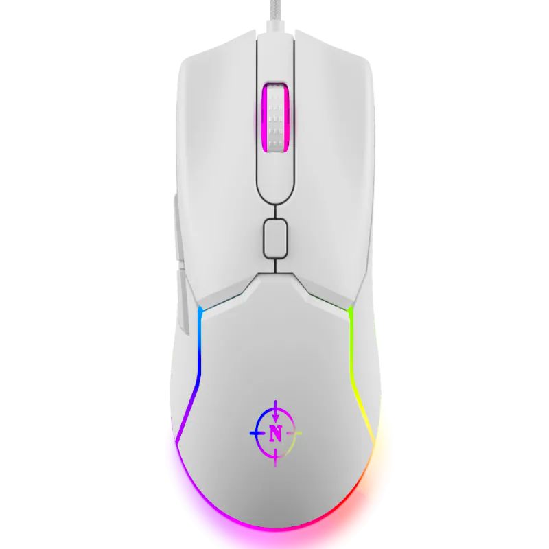 NORTH-AIR-BEYAZ-RGB-MACROLU-GAMING-MOUSE