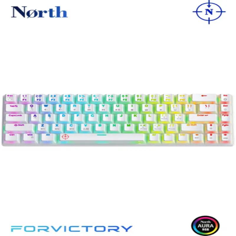 North-Odin-Pro-WL68-Lightcore-Kablosuz-Bluetooth-Rgb-Red-Switch